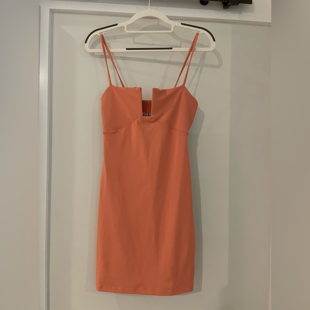 Susana Monaco Blush V Wire Tank Dress size S
